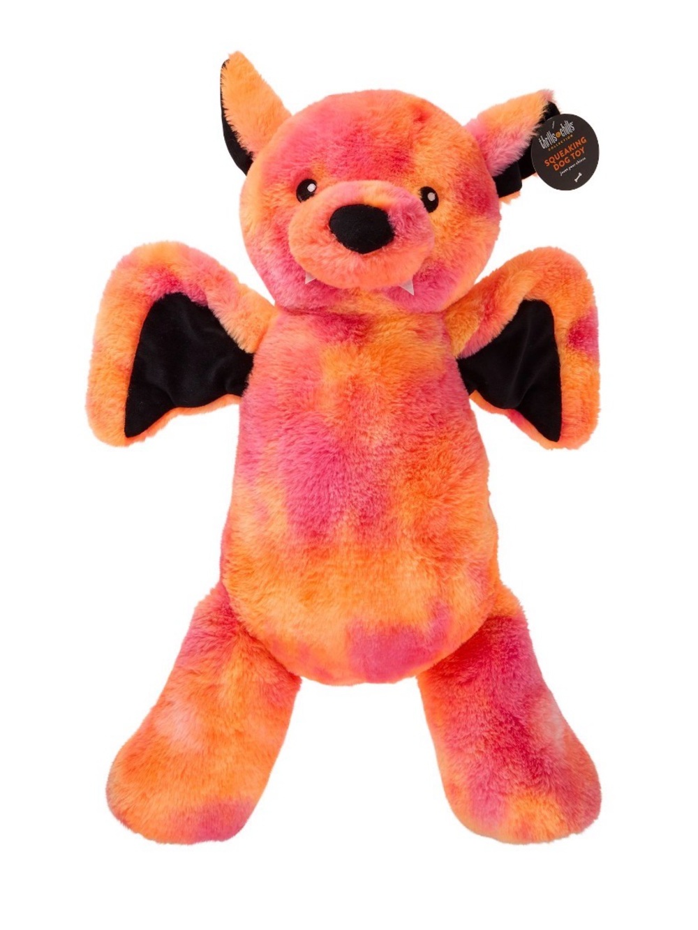 Giant XL Dog Toy Tie Dye BAT 24 inches long!! NEW